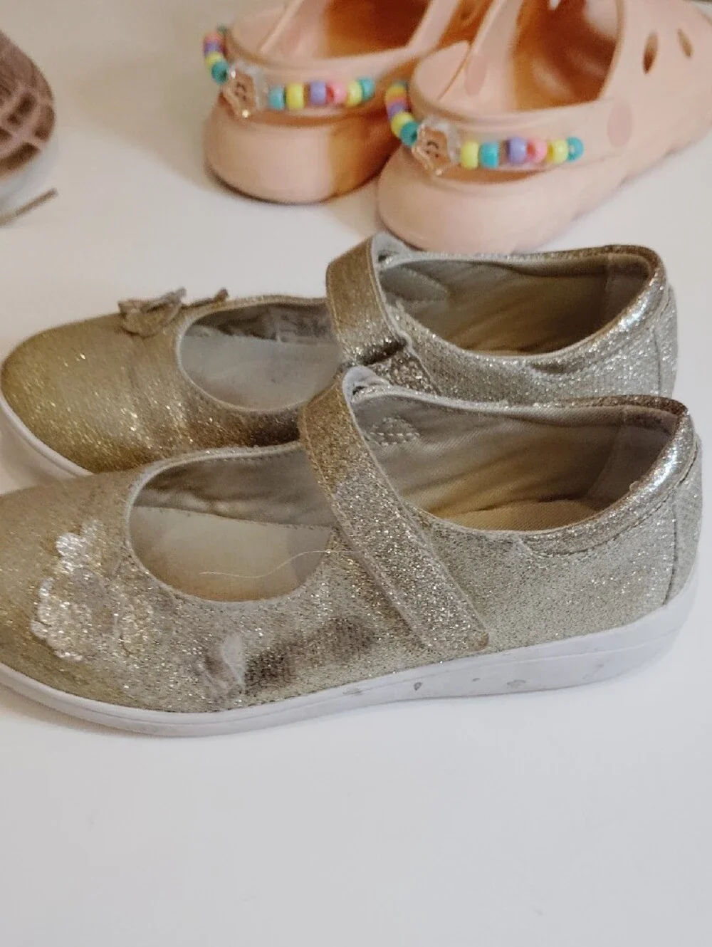 Girls Lot Of 3 Shoes Different Styles Size 12/13 (Used)